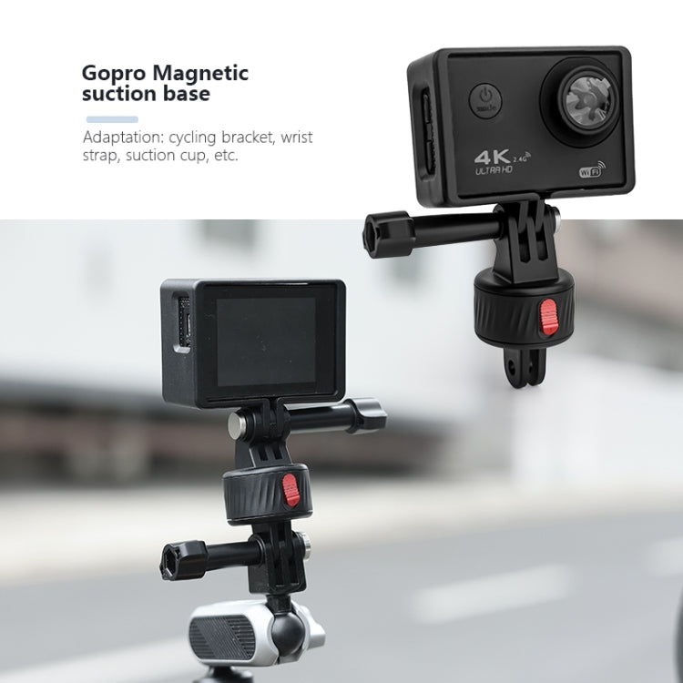 For GoPro/Insta360 GO 3 Action Camera Magnetic Gimbal Base Adapter Accessories(3pcs/set) - Connection Mount by PMC Jewellery | Online Shopping South Africa | PMC Jewellery