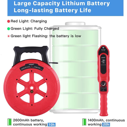 NOYAFA NF-5120 Wall Pipe Blockage Detector Pipe Blockage Detector For Iron/PVC/Cement/Steel Pipes - Other Tester Tool by NOYAFA | Online Shopping South Africa | PMC Jewellery | Buy Now Pay Later Mobicred