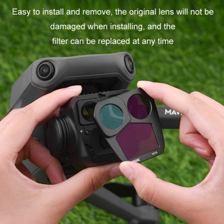 For DJI MAVIC 3PRO BRDRC Filter Accessories, Style: Adjustable VND6-9 Filter - Mavic Lens Filter by BRDRC | Online Shopping South Africa | PMC Jewellery