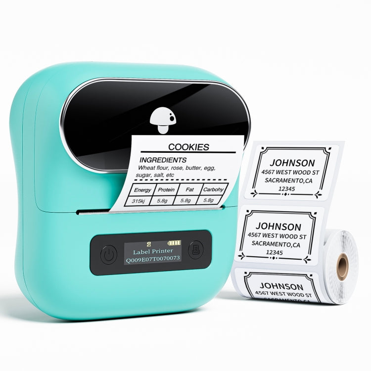 Phomemo M220 Jewelry Clothing Tags Bluetooth Thermist Strip Tag Printer(Green) - Printer by Phomemo | Online Shopping South Africa | PMC Jewellery | Buy Now Pay Later Mobicred