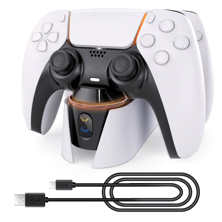 For PS5 Gamepad Contact Dual Charging Dock Gamepad Charger - Charger & Power by PMC Jewellery | Online Shopping South Africa | PMC Jewellery