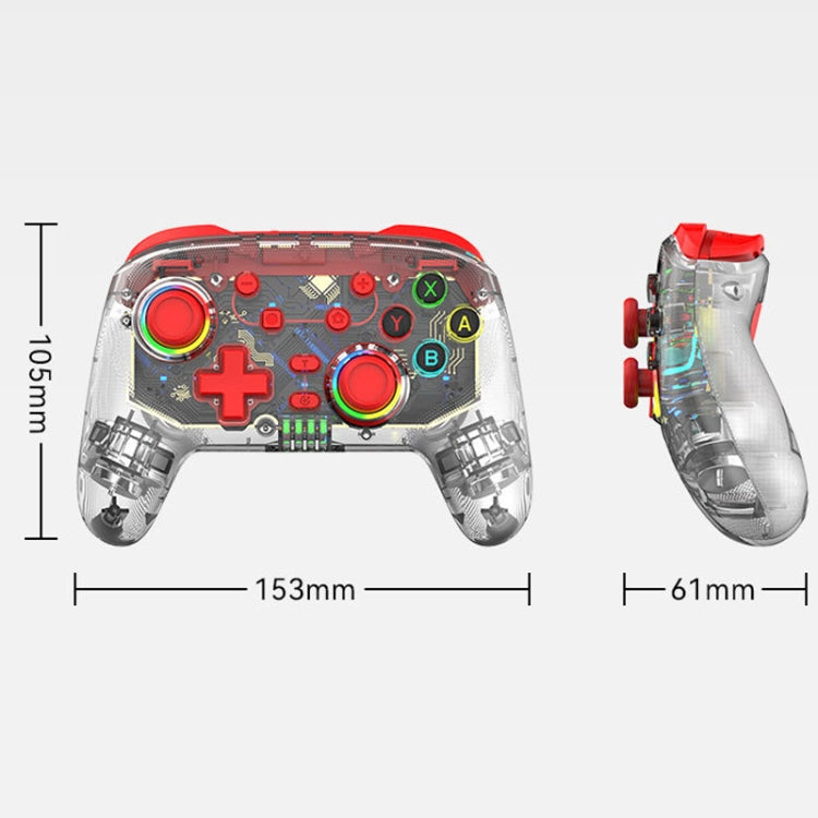 For PS3 / PS4 Dual Vibration Wireless Gamepad With RGB Lights(Green) - Gamepads by PMC TechLife | Online Shopping South Africa | PMC TechLife