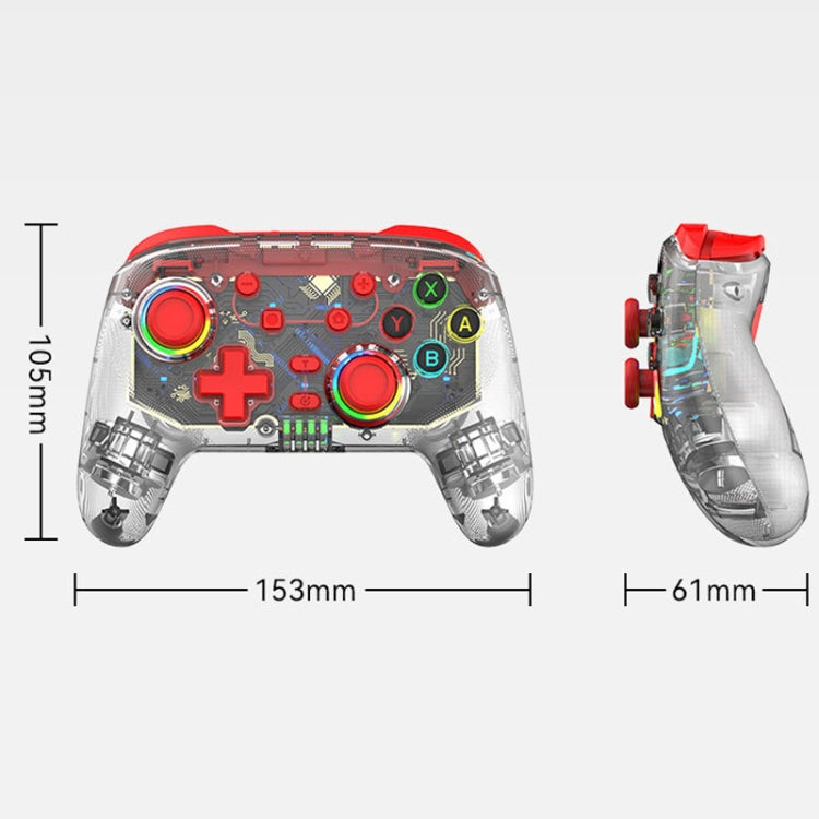 For PS3 / PS4 Dual Vibration Wireless Gamepad With RGB Lights(Green) - Gamepads by PMC Jewellery | Online Shopping South Africa | PMC Jewellery