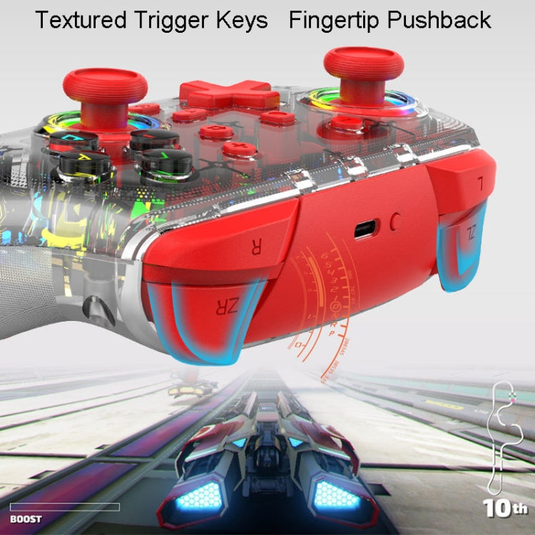For PS3 / PS4 Dual Vibration Wireless Gamepad With RGB Lights(Green) - Gamepads by PMC TechLife | Online Shopping South Africa | PMC TechLife