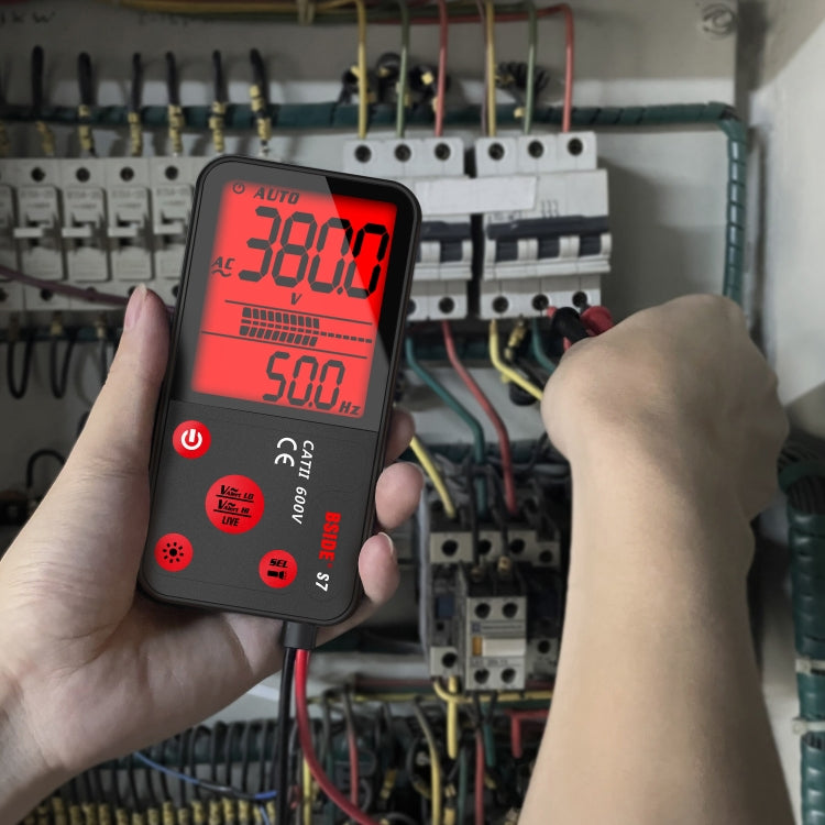 BSIDE ADMS7 Smart Thin Digital Multimeter Counts DC AC Voltmeter, Model: Charging Model With Tool Package - free shipping - PMC TechLife - Order now!