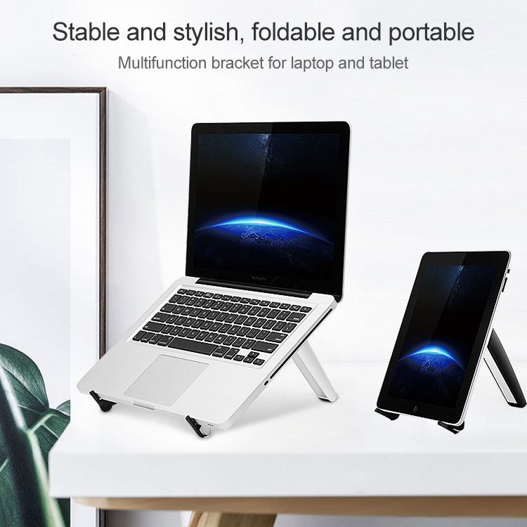 Tablet PC Laptop Desktop Bracket Cooling Triangle Bracket(Black) - Laptop Stand by PMC TechLife | Online Shopping South Africa | PMC TechLife