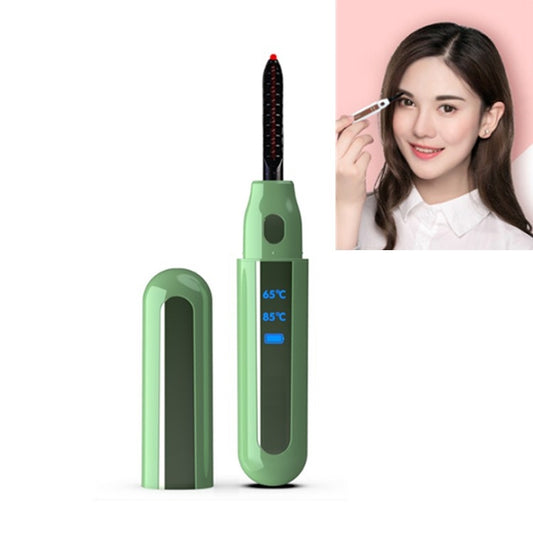 Digital Display Electric Eyelashes Electric Hot Curling Eyelashes Beauty Tools(Green) - Eyes by PMC Jewellery | Online Shopping South Africa | PMC Jewellery