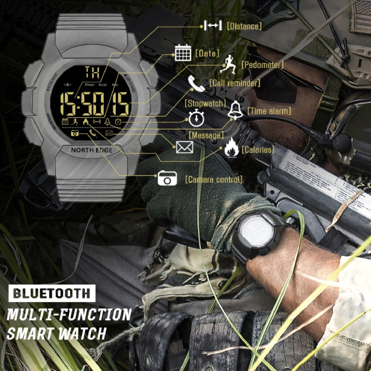 NORTH EDGE AK Bluetooth Multi-function Smart Watch with LED Backlit, Support Incoming Call Reminder, Smart Stopwatch, Information Reminder - Sport Watches by NORTH EDGE | Online Shopping South Africa | PMC Jewellery | Buy Now Pay Later Mobicred