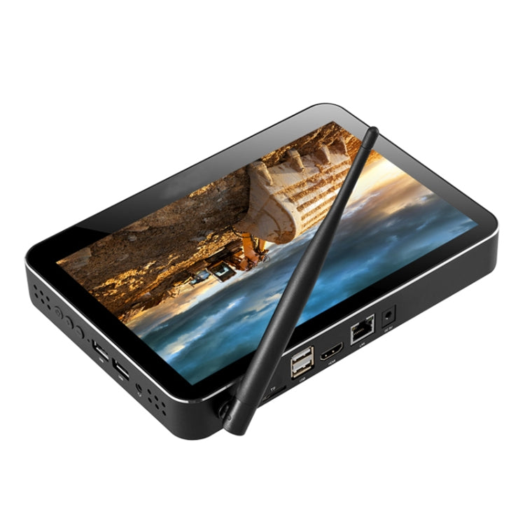 PiPo X2 All-in-One Mini PC, 8 inch, 2GB+64GB, Windows 10 Intel Atom Z3735F up to 1.83GHz, Support WiFi & Bluetooth & TF Card & HDMI & RJ45(Black) - PiPO by PiPo | Online Shopping South Africa | PMC Jewellery | Buy Now Pay Later Mobicred