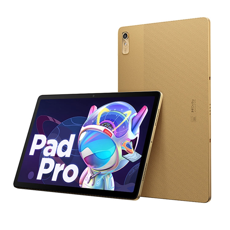 Lenovo Pad Pro 2022 WiFi Tablet, 11.2 inch,  8GB+128GB, Face Identification, Android 12, Qualcomm Snapdragon 870 Octa Core, Support Dual Band WiFi & BT(Gold) - Lenovo by Lenovo | Online Shopping South Africa | PMC Jewellery