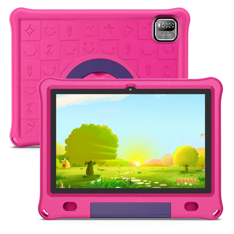 Pritom B10K Kids Tablet PC, 10.1 inch, 3GB+64GB, Android 12 RK3562 Quad Core CPU, Support 2.4G WiFi / BT 4.0, Global Version with Google Play (Rose Red) -  by PRITOM | Online Shopping South Africa | PMC Jewellery | Buy Now Pay Later Mobicred