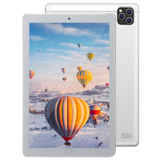 P20 3G Phone Call Tablet PC, 10.1 inch, 2GB+16GB, Android 7.0 MTK6735 Quad Core 1.3GHz, Dual SIM, Support GPS, OTG, WiFi, BT(Silver) - 10.1 inch by PMC Jewellery | Online Shopping South Africa | PMC Jewellery