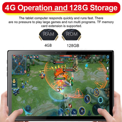 G18 4G Phone Call Tablet PC, 10.1 inch, 4GB+128GB, Android 8.0 MTK6797 Deca Core 2.1GHz, Dual SIM, Support GPS, OTG, WiFi, BT (Grey) - 10.1 inch by PMC Jewellery | Online Shopping South Africa | PMC Jewellery