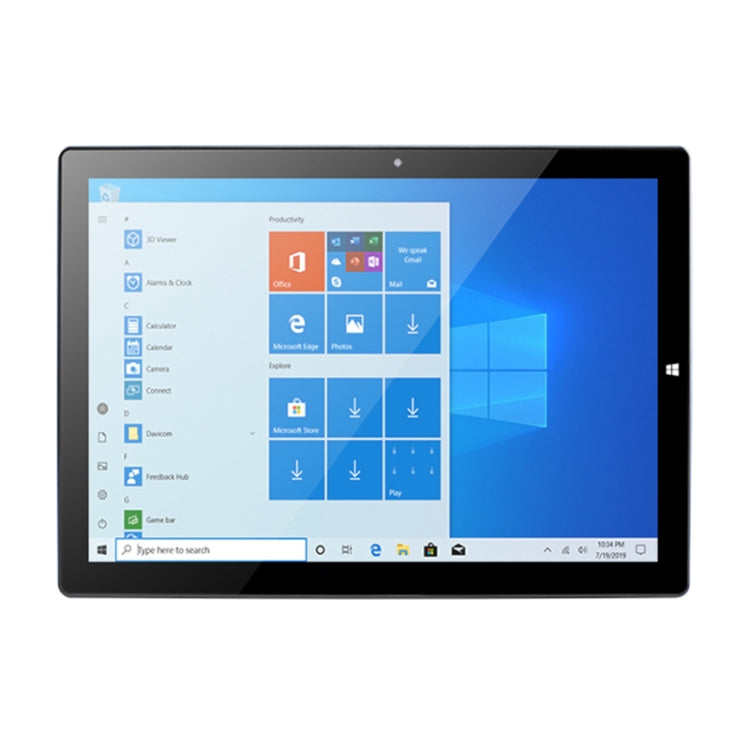W10 2 in 1 Tablet PC, 10.1 inch, 6GB+64GB, Windows 10 System, Intel Gemini Lake N4120 Quad Core up to 2.6GHz, without Keyboard & Stylus Pen, Support Dual Band WiFi & Bluetooth & TF Card & HDMI, US Plug - Other by PMC Jewellery | Online Shopping South Africa | PMC Jewellery