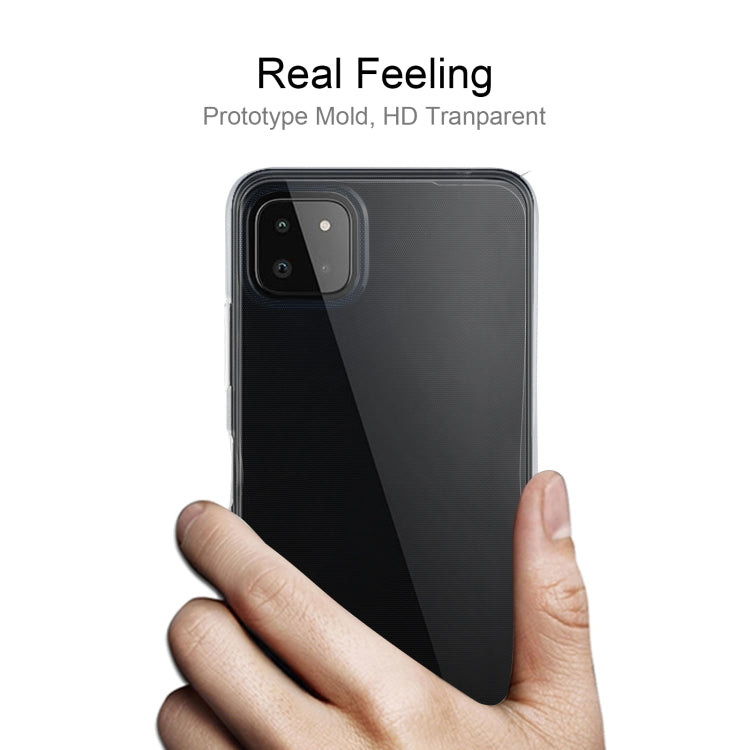 For Samsung Galaxy A22 5G 0.75mm Ultra-thin Transparent TPU Soft Protective Case - Galaxy Phone Cases by PMC TechLife | Online Shopping South Africa | PMC TechLife
