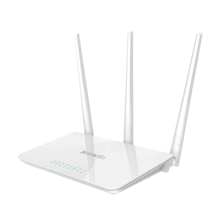 Tenda F3 Wireless 2.4GHz 300Mbps WiFi Router with 3*5dBi External Antennas(White) - free shipping - PMC TechLife - Order now!