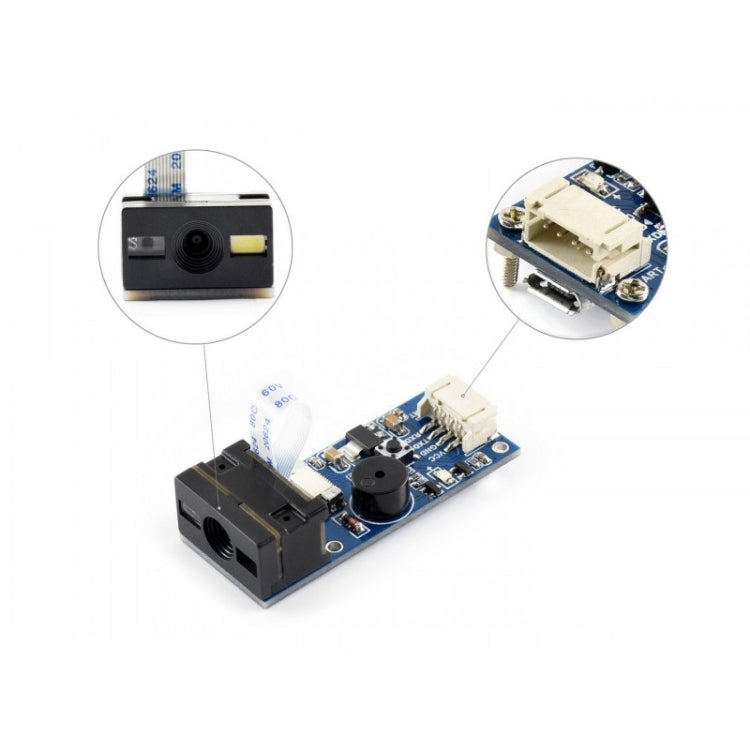 Waveshare Barcode Scanner Module, 1D/2D Codes Reader - free shipping - PMC TechLife - Order now!