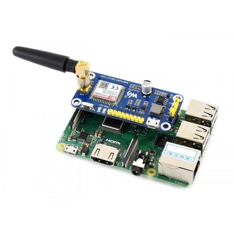 Waveshare NB-IoT HAT for Raspberry Pi, for Europe, Asia, Africa, Australia - free shipping - PMC TechLife - Order now!