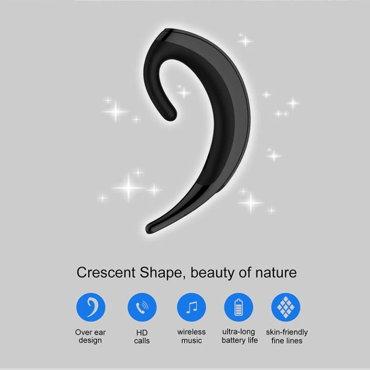 OVEVO Ear-hanging Business Style Wireless Bluetooth Earphone Headset - Bluetooth Earphone by OVEVO | Online Shopping South Africa | PMC TechLife